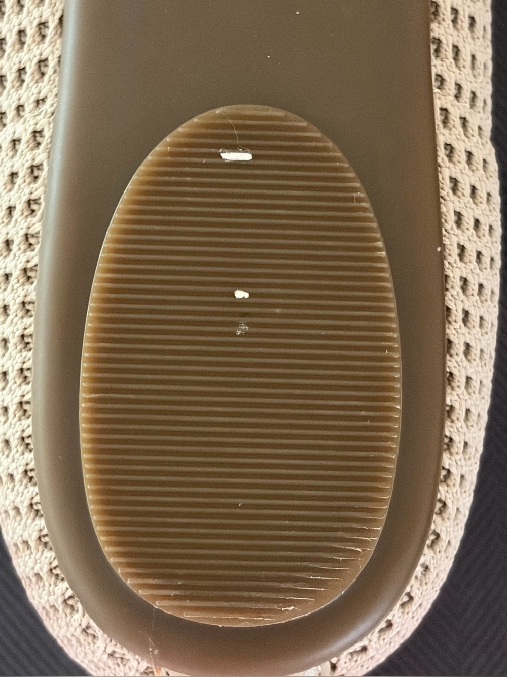 Vaneli Suvi Navy Beige Stretch Knit Ballet Flats 2142 Size 7.5 N Pristine - Picture 14 of 14